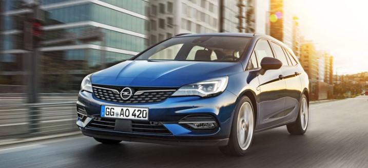 Opel Astra K po facelifte 2019