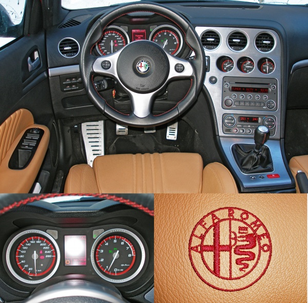 Alfa Romeo 159 interiér