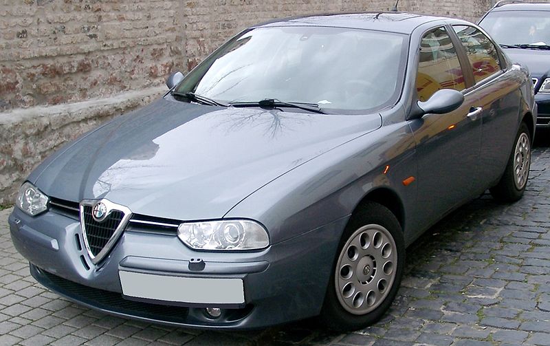 Alfa Romeo 156 - faceliftovaný model z roku 2002