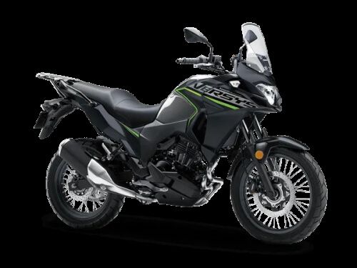 Kawasaki Versys-x 300 - Metallic Moondust Grey - Metallic Flat Spark Black (2020)